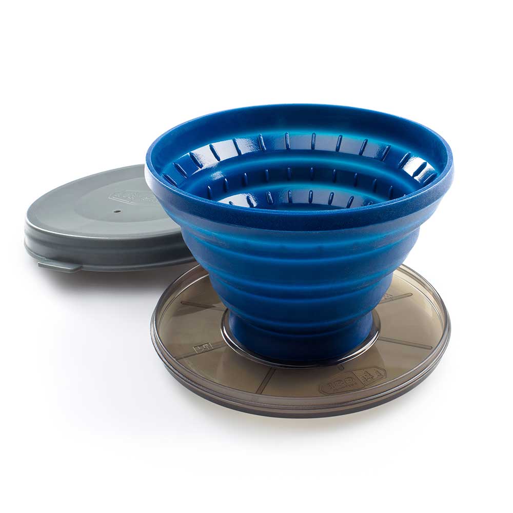 Collapsible Java Drip Blue, kaffebrygger