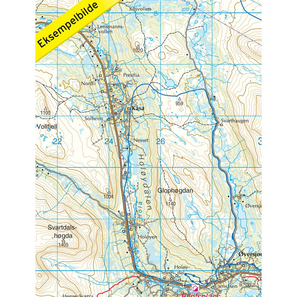 FEMUNDEN 1:100 000