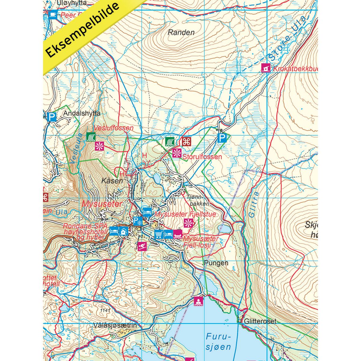 RONDANE 1:100 000