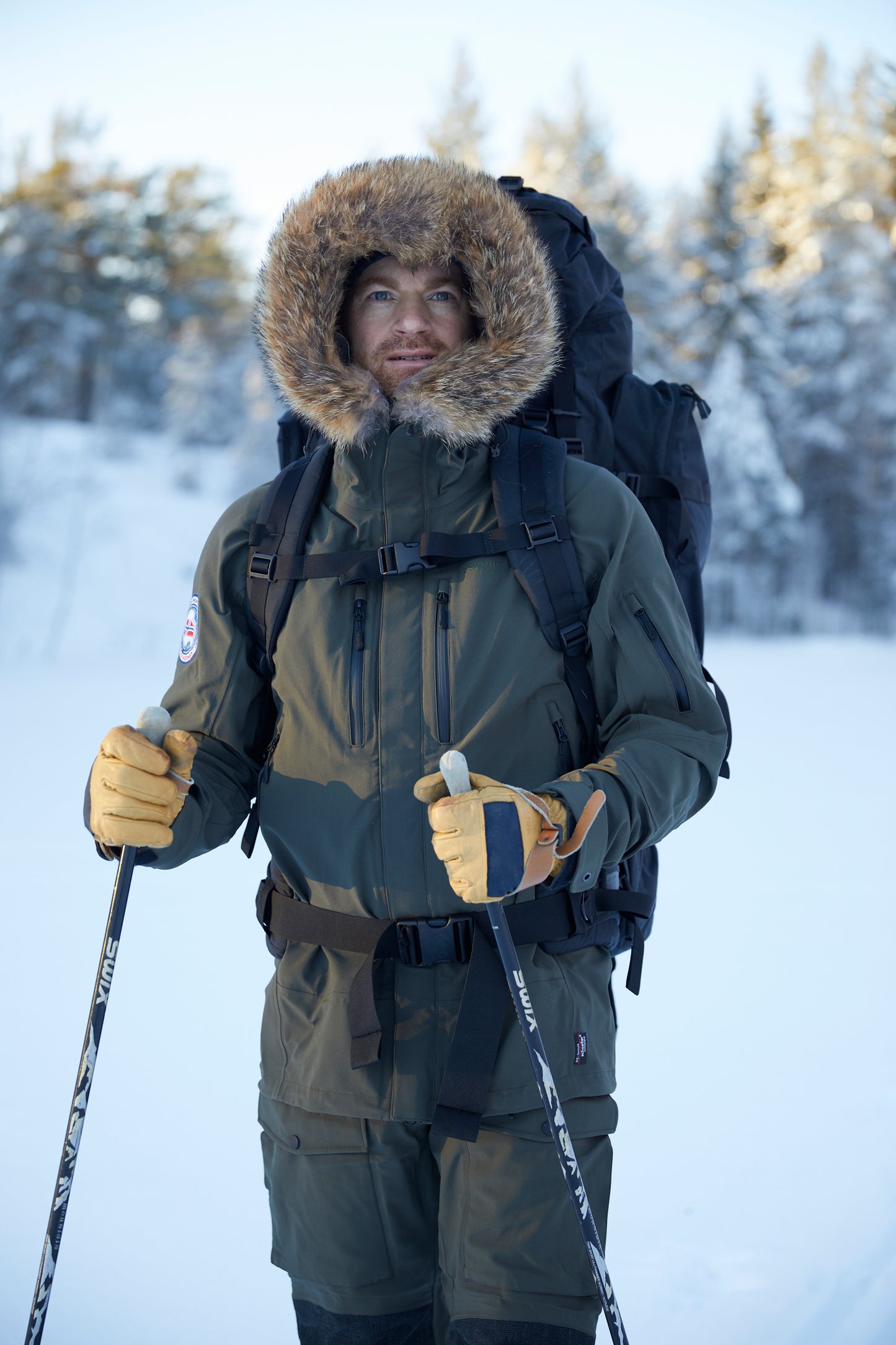 Brynje, Expedition Jacket 2.0 M's, Charcoal green med coyote 5x65