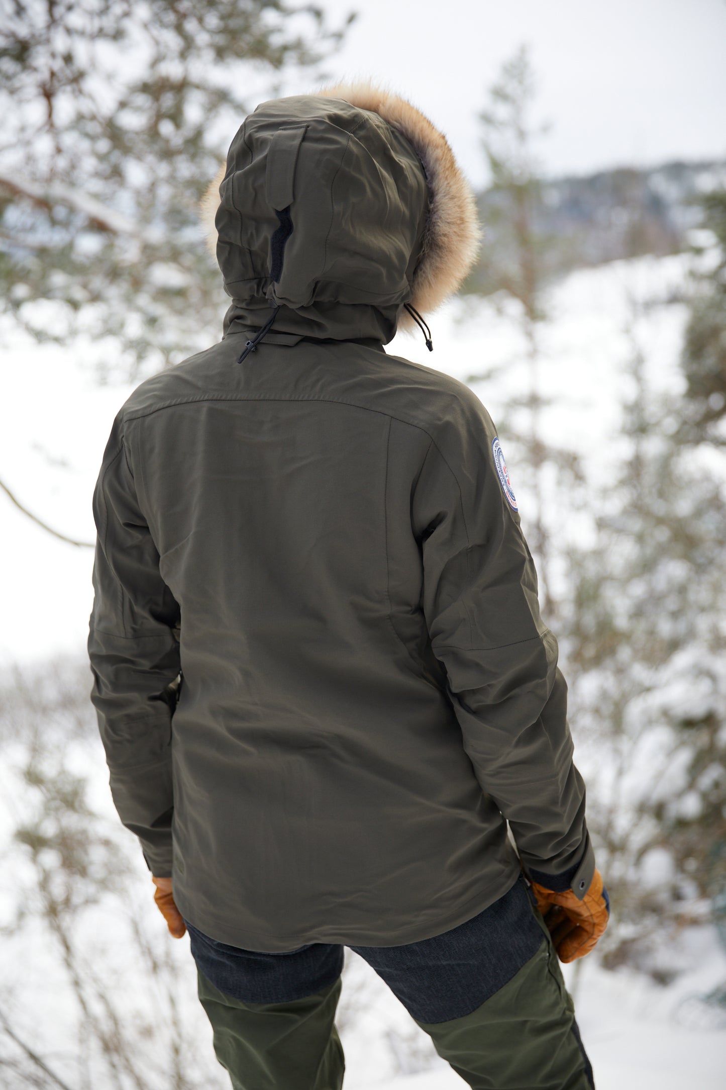 Brynje, Expedition Jacket 2.0 W's, Charcoal green med coyote