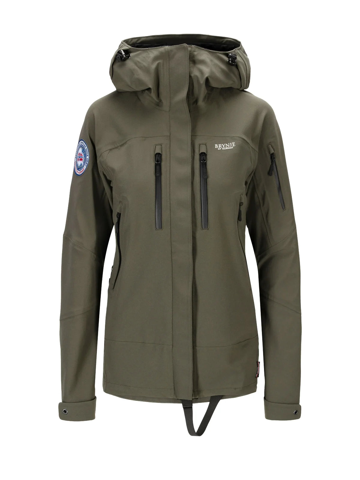 Brynje, Expedition Jacket 2.0 W's, Charcoal green med coyote