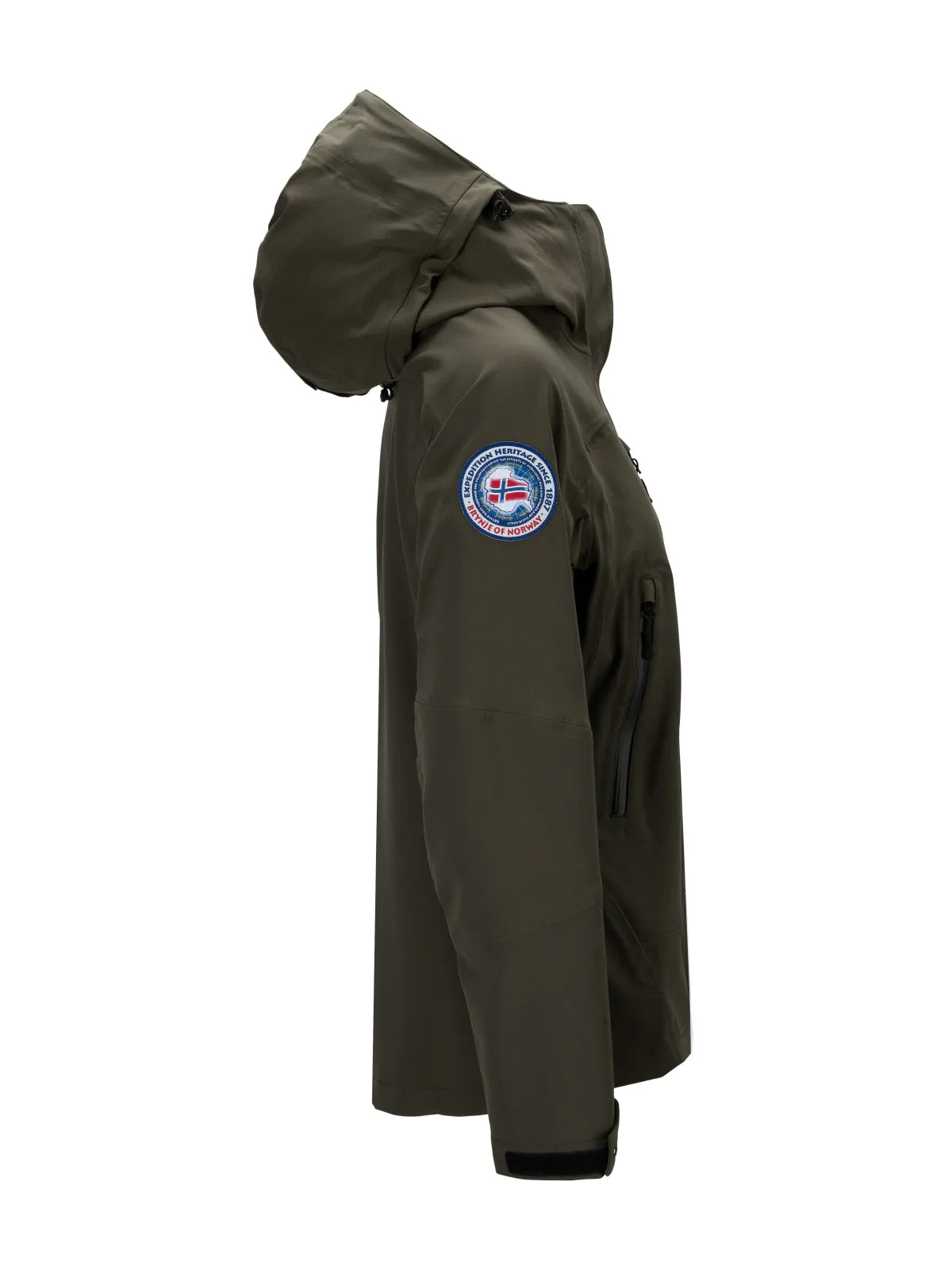 Brynje, Expedition Jacket 2.0 W's, Charcoal green med coyote