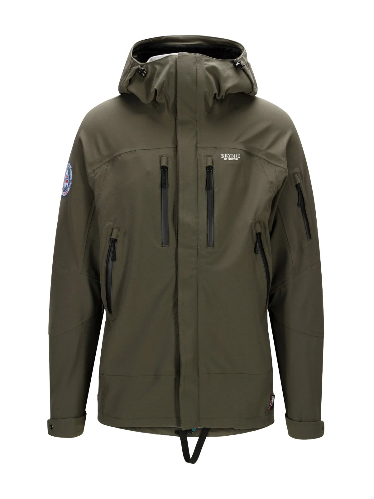 Brynje, Expedition Jacket 2.0 M's, Charcoal green med coyote 5x65