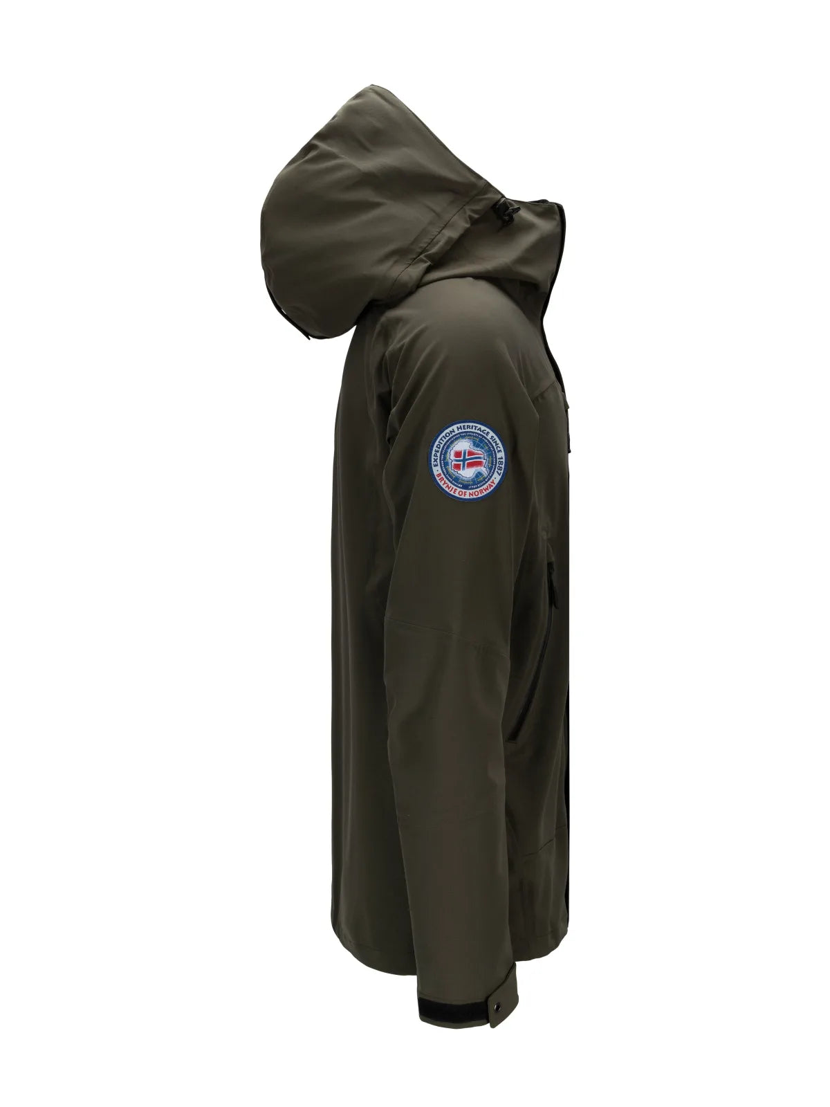 Brynje, Expedition Jacket 2.0 M's, Charcoal green med coyote 5x65