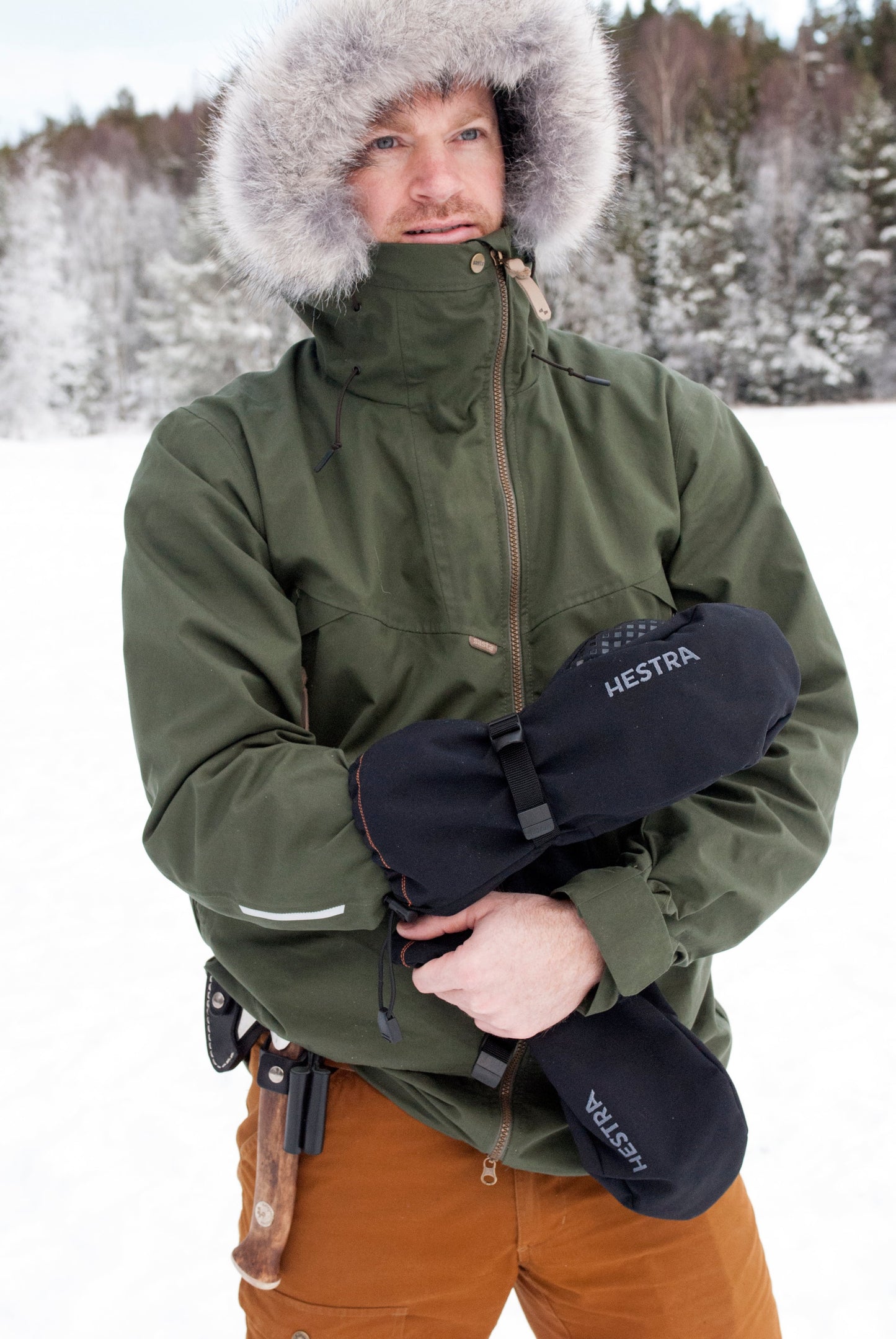 Hestra "Pull Over Mitt"