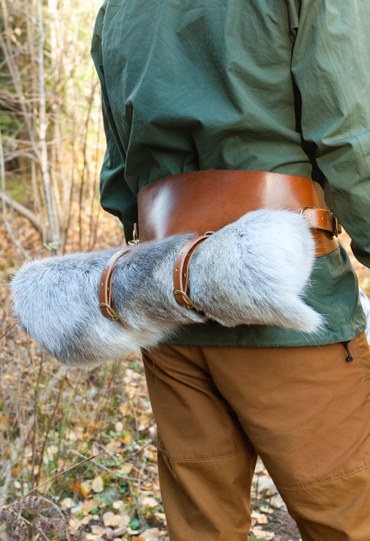 Reinskinn og stropp til hundebelte