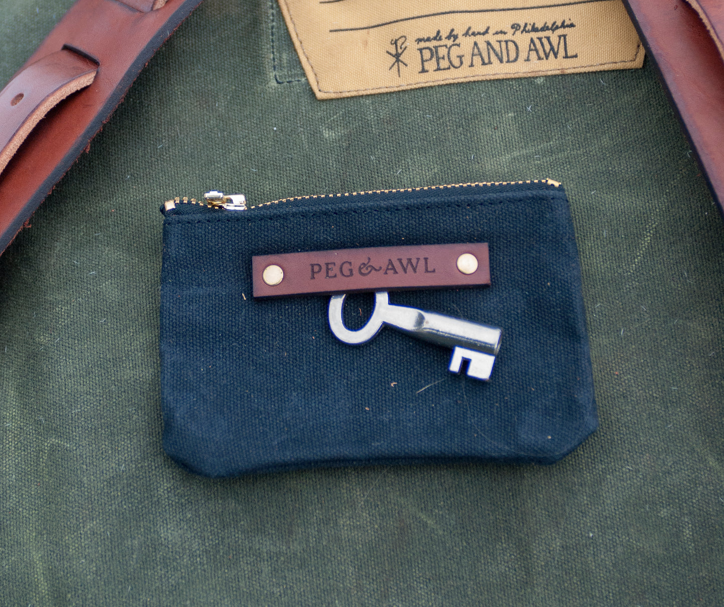 Peg and Awl, No. 1: The Spender Pouch, Coal