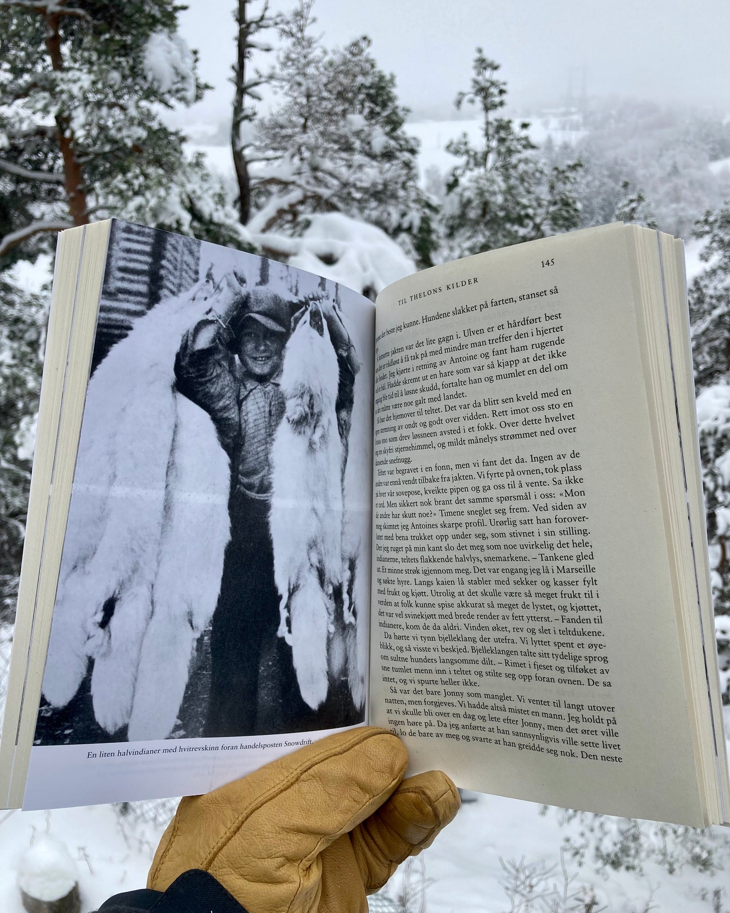 "Pelsjegerliv" Helge Ingstad
