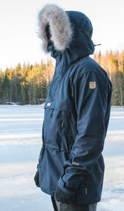 Sasta "Peski" anorakk Blå, Ventile