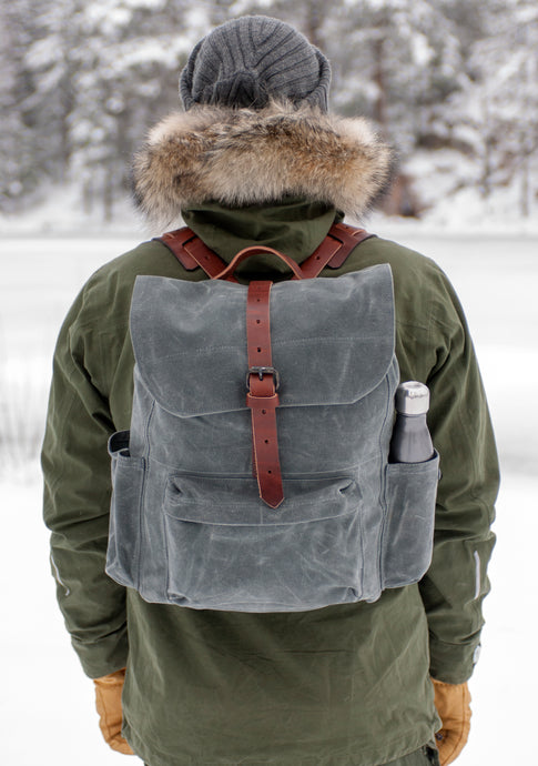 The Rogue Backpack, Slate / m.sidelomme