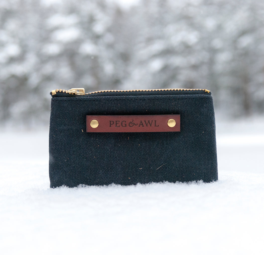 Peg and Awl, No. 1: The Spender Pouch, Coal